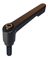Product Image - Adjustable Clamping Levers (plastic handle with stud/die-cast zinc handle with stud)