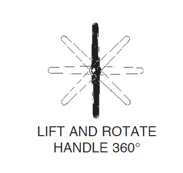 10-32 Thread 1.25 Thread Length Orange Plastic Handle Morton Adjustable T-Handle THP-3027-OR 1.98 Handle Diameter 