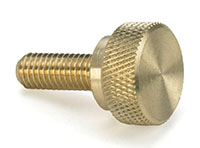 Product Image - Brass Knurled Head Thumb Screws (with shoulder)