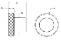 Knurled-Knobs-with-Blank-Face-Dimensions