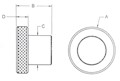 Knurled-Knobs-with-Blank-Face-Dimensions